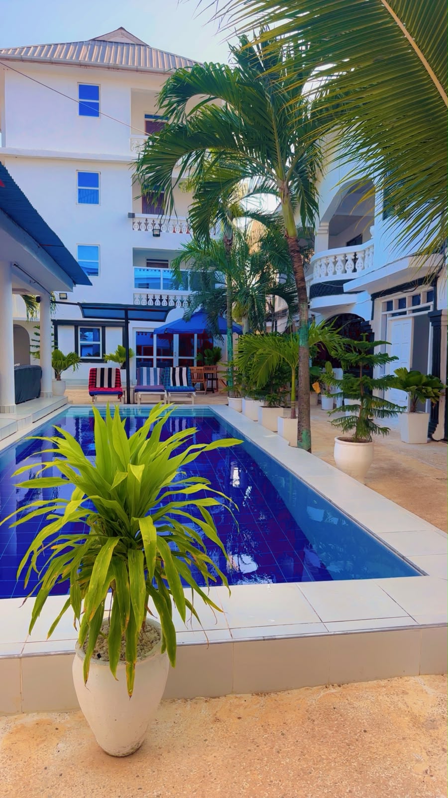 Baali Apartments pool area